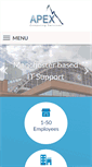 Mobile Screenshot of apexcomputing.co.uk